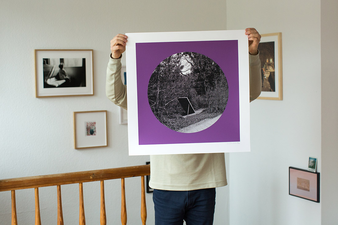 The first 3 screenprints of my work “Exit” are out!